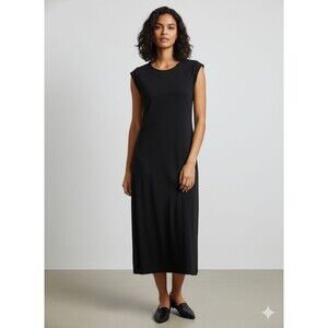 ❤️Land's End Black Maxi Dress Size Medium❤️